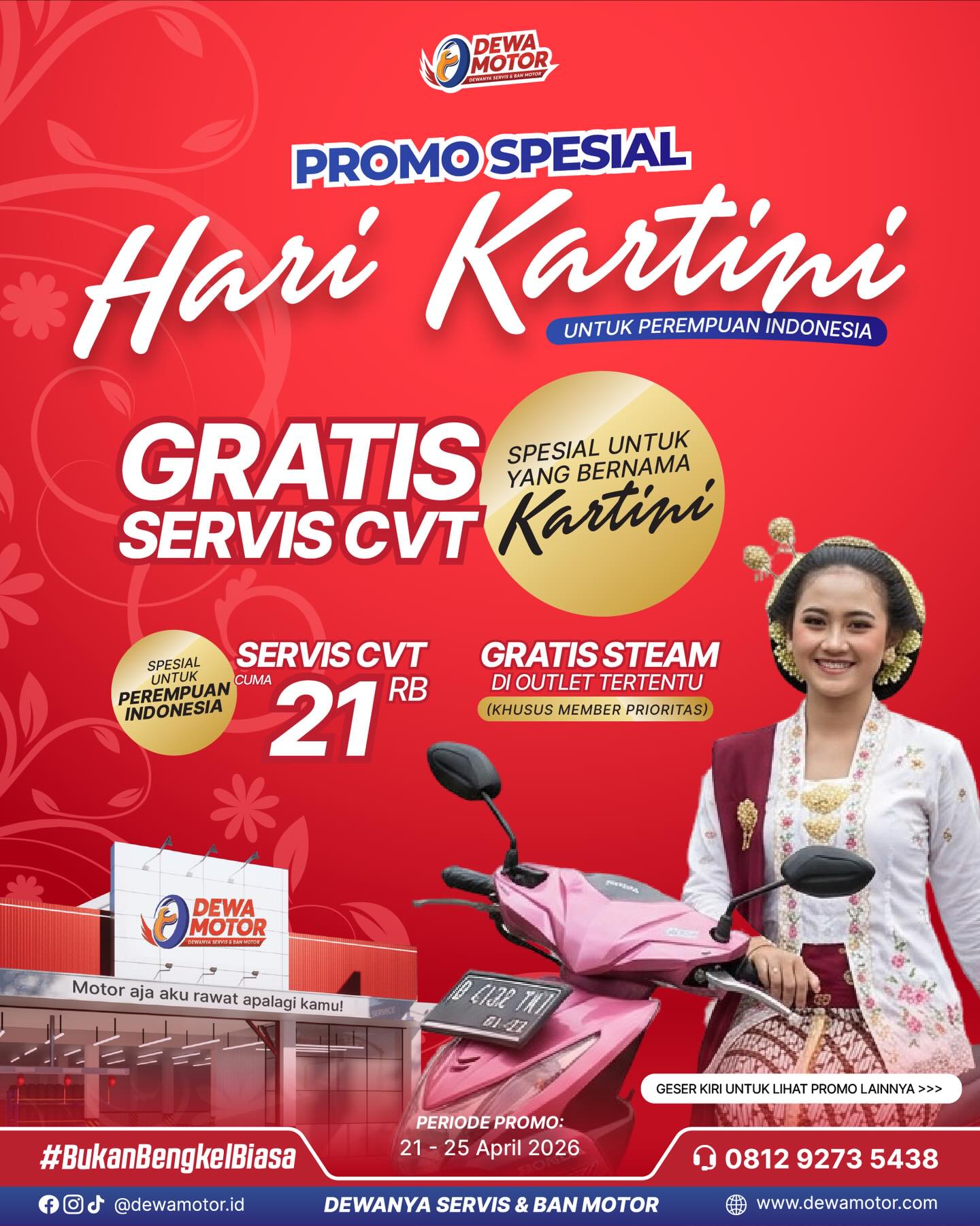 PROMO SPESIAL HARI KARTINI