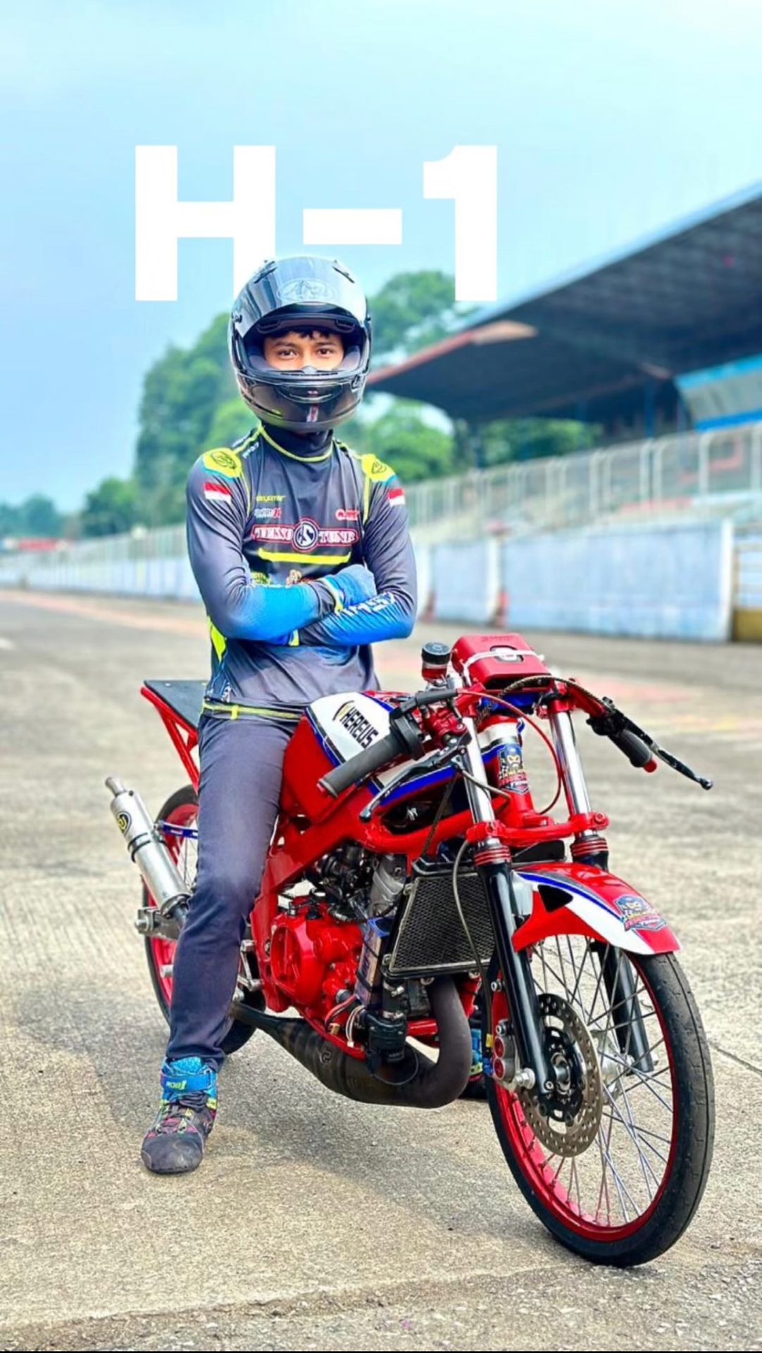H-1 TO RACE DAY! 🏁