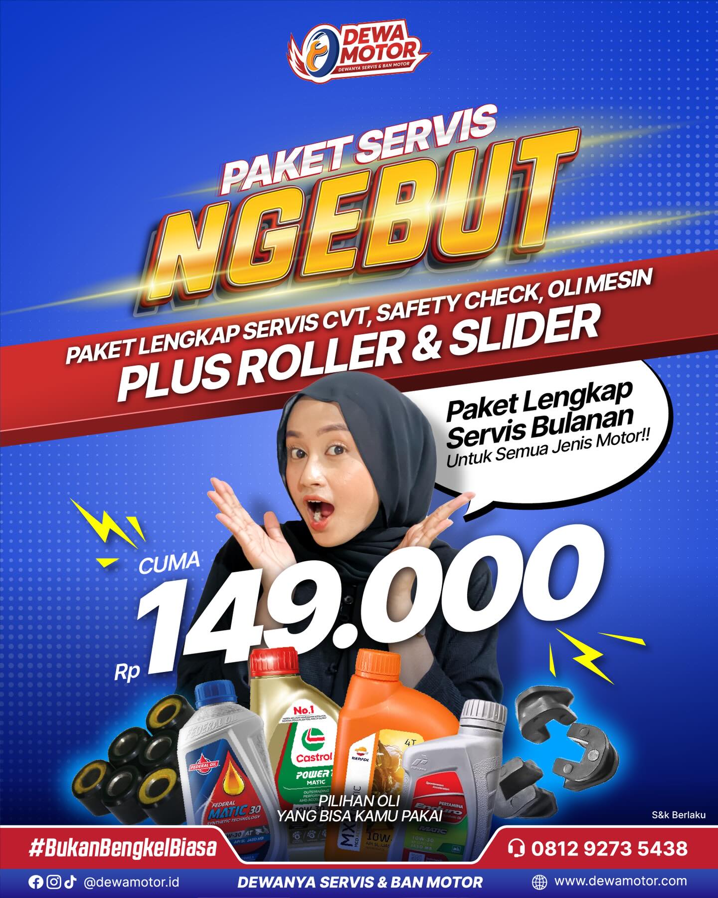 PROMO SPESIAL PAKET LENGKAP🔥